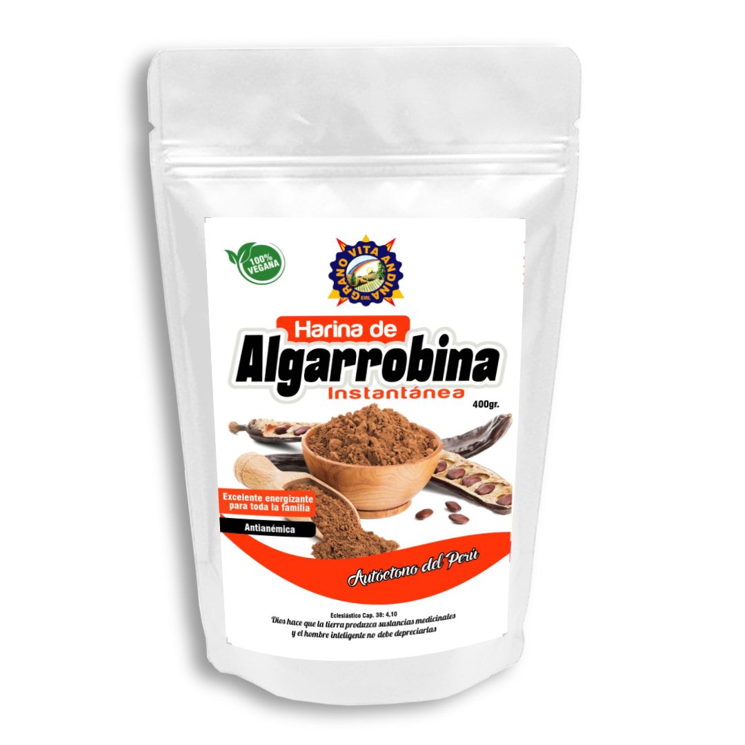 Harina de Algarrobo: 100% Natural