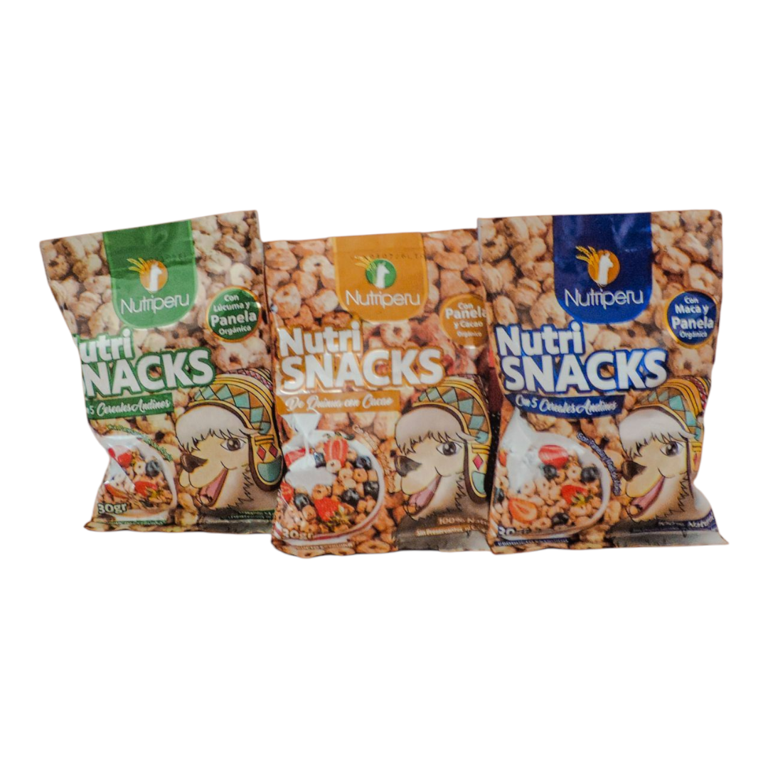 NutriSNACKS - Lúcuma | Nutriperu - Bolsita 30gr