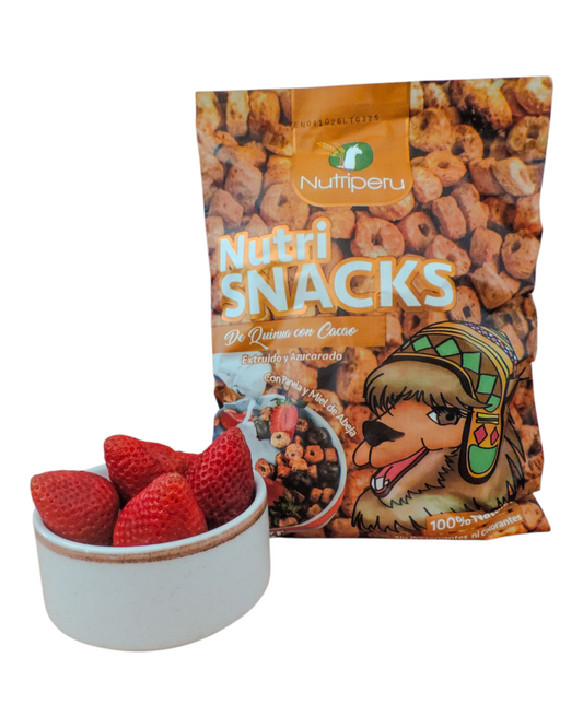 NutriSNACKS - Quinua con Cacao | Nutriperu - Bolsa 130gr