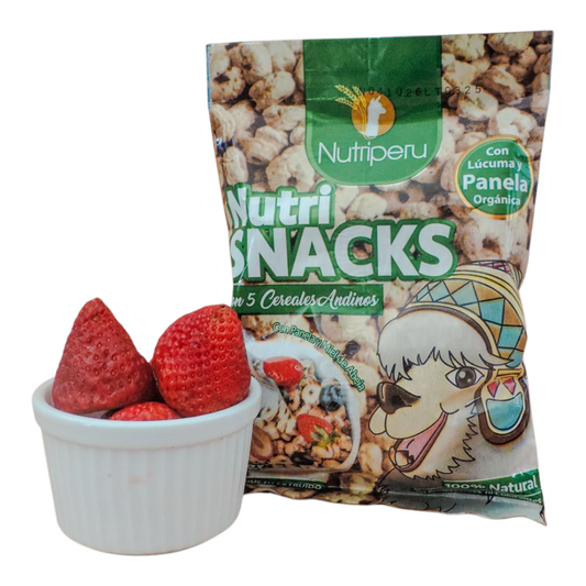 NutriSNACKS - Lúcuma | Nutriperu - Bolsita 30gr
