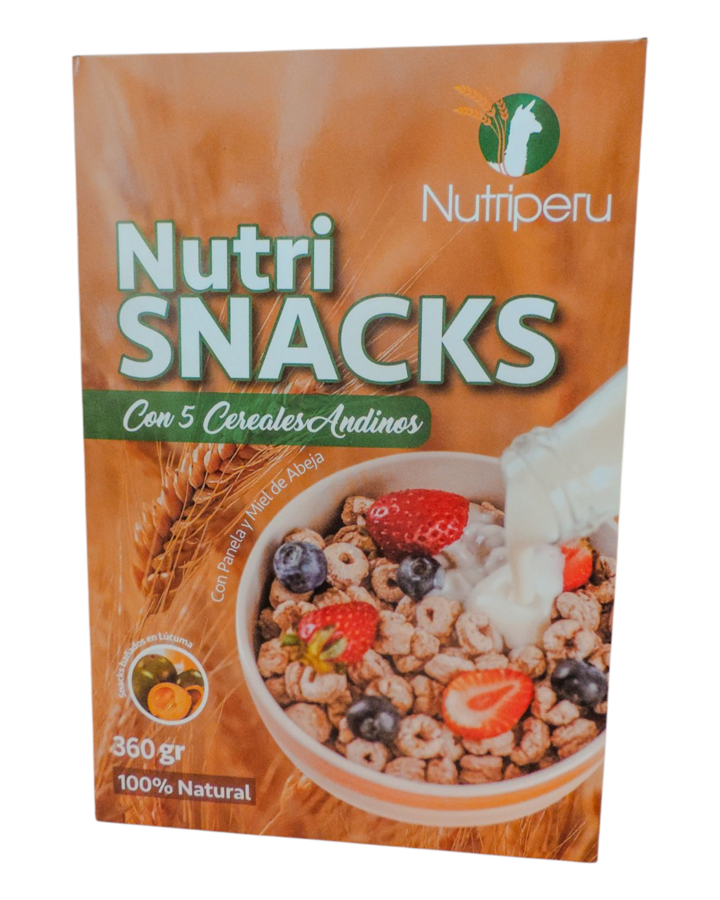 NutriSNACKS - Lúcuma | Nutriperu - Caja 360gr